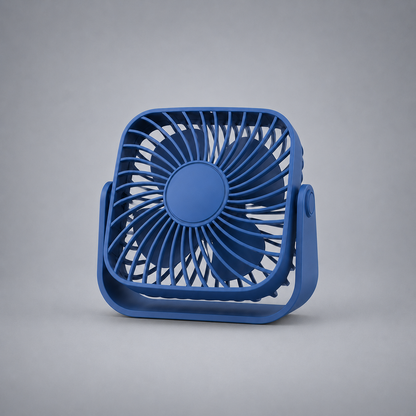 BreezyFlow AirStand Desk Fan
