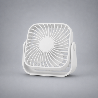 BreezyFlow AirStand Desk Fan