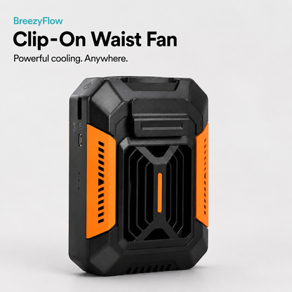 BreezyFlow Multipurpose Clip-On Waist Fan