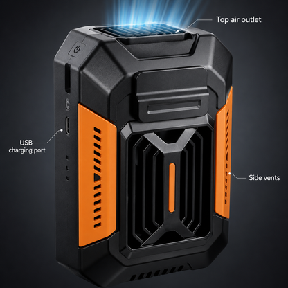 BreezyFlow Multipurpose Clip-On Waist Fan