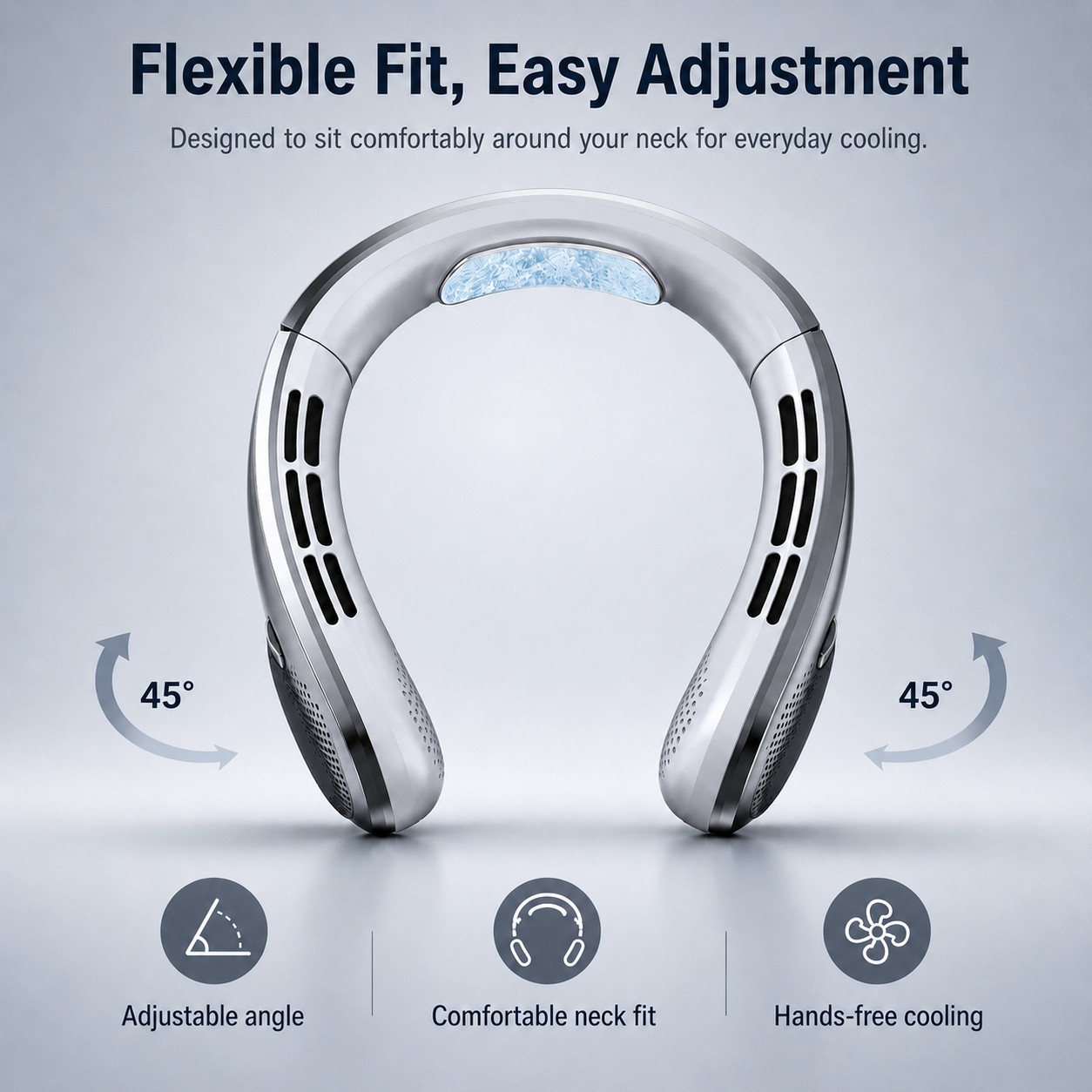 BreezyFlow Airloop Neck Fan