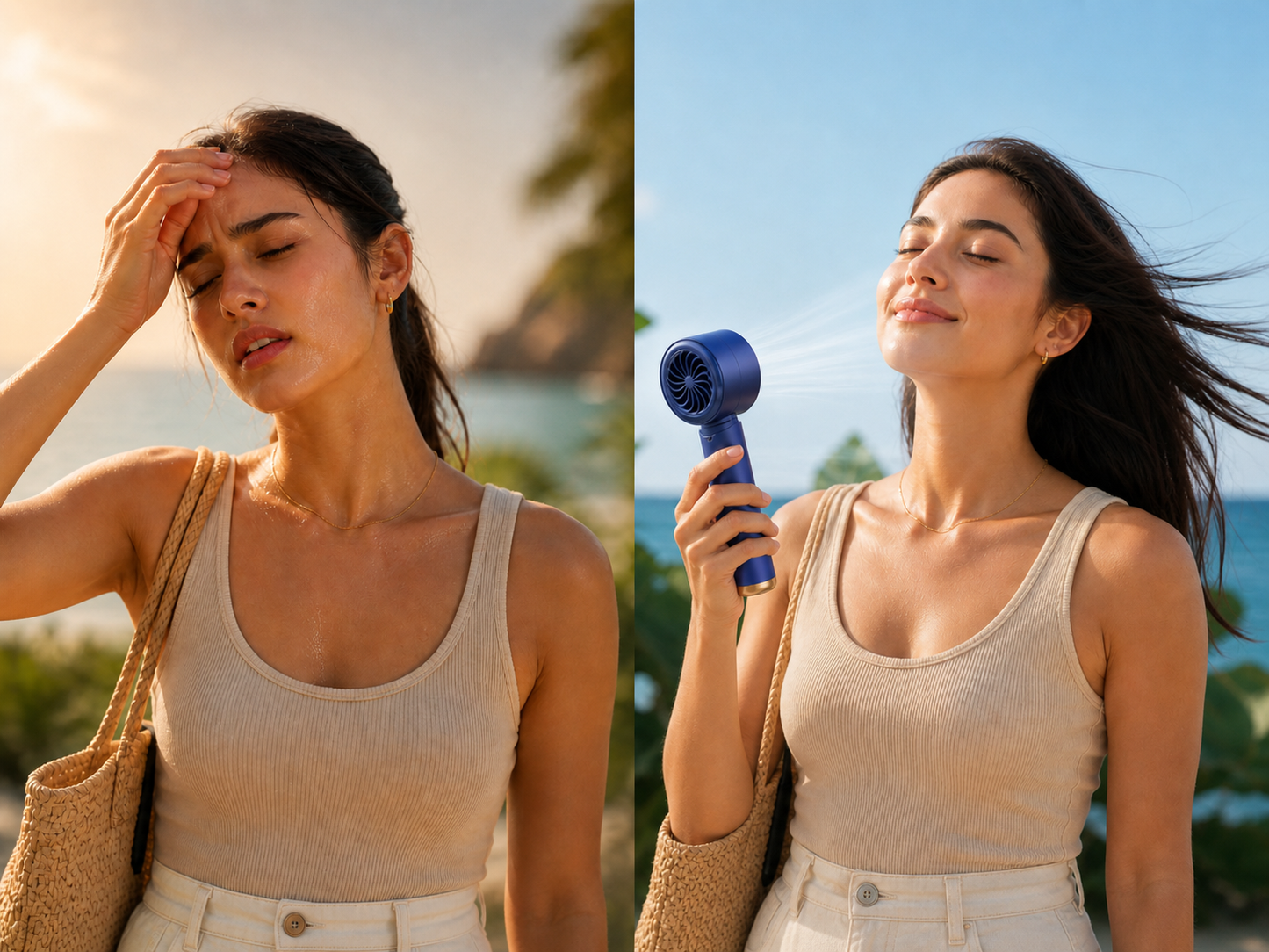 BreezyFlow CoolGrip Fan